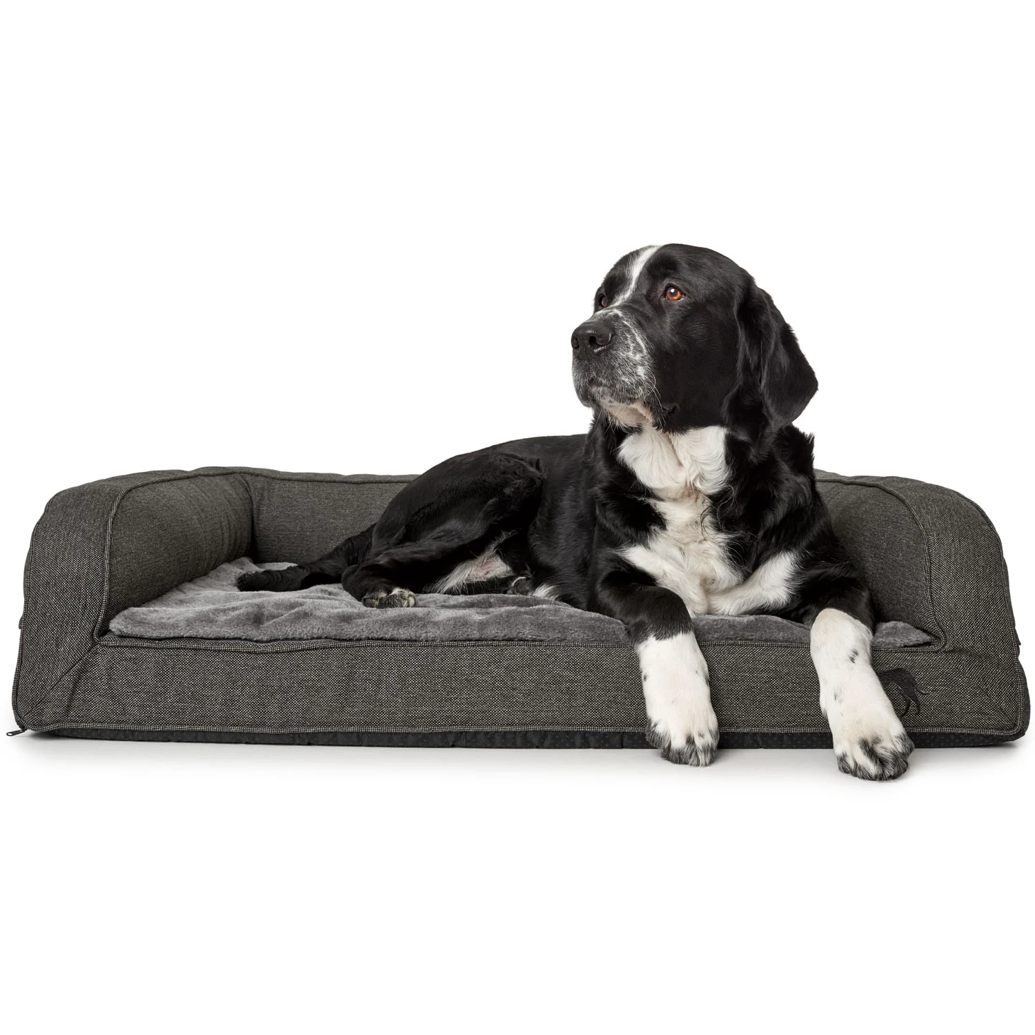 Hunter ortopædisk hundesofa Livingston Large 100 x 80 cm Antracit